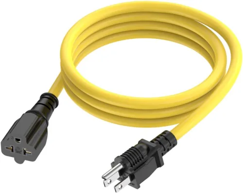 Miniatura 10 de Cable adaptador de clavija de CA para el hogar de 1 pie de 15 amperios a 20 amperios T Blade Cable adaptador 12AWG Nema 5-15P a 5-20R, cable