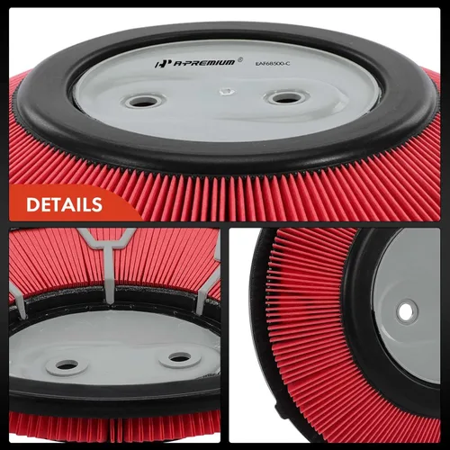Miniatura 7 de A-Premium Filtro de aire de motor compatible con Nissan D21 Pickup, Frontier, Pickup, Xterra 1990-2004, L4 2.4L, Reemplazo # 16546-86G00