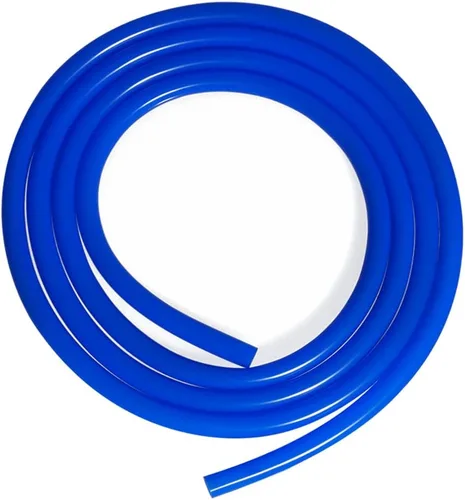Miniatura 10 de QuQuyi Manguera de vacío de silicona de 1/4 pulgadas (6mm) de diámetro interior x 3/8 pulgadas de diámetro exterior, color azul, alta temperatura