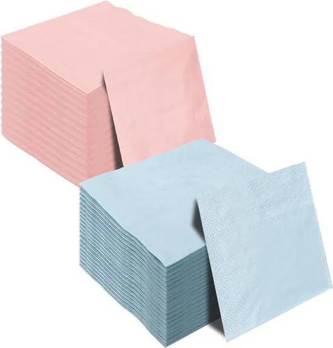 Miniatura 11 de Servilletas de cóctel de 3 capas, servilletas de cóctel, servilletas de postre, servilletas de papel desechables para bodas, fiestas de cumpleaños