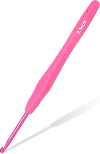 Miniatura 12 de Ganchos ergonómicos de ganchillo de 0.236 in con mango de agarre cómodo para artritis y alivio del dolor de manos, agujas de ganchillo fáciles