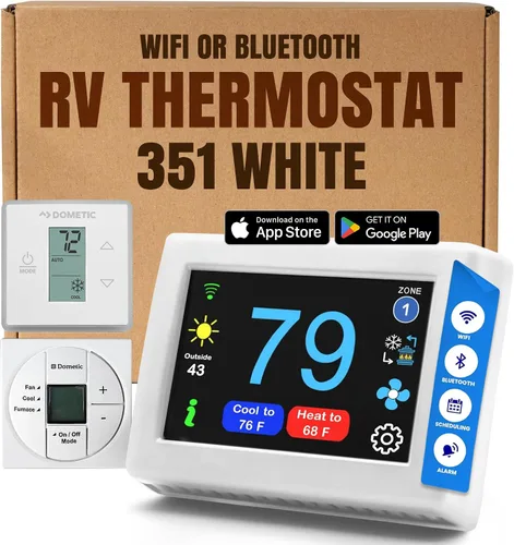 Miniatura 28 de MICRO-AIR EasyTouch - Termostato digital de repuesto para autocaravana, programable y confiable, habilitado para WiFi y Bluetooth, termostato