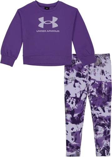Miniatura 216 de Under Armour baby-girls Ua Terrazzo Leopard Heart SetShort Set