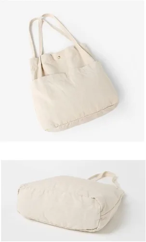 Miniatura 3 de Jeelow Bolso de lona con bolsillos para hombres y mujeres