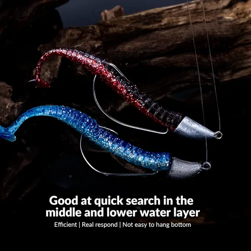 Miniatura 6 de THKFISH Weedless Swimbait Jig Heads for Bass Fishing, Weighted Texas Rig Hook Fishing Hooks Saltwater Freshwater 1/8 oz, 1/6 oz, 1/4 oz, 3/8 oz, 1/2