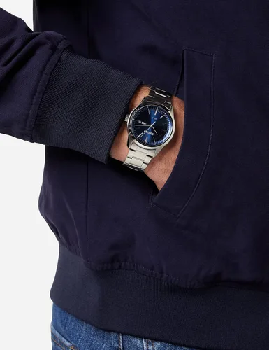 Miniatura 2 de Seiko Reloj solar para hombre correa de metal de acero inoxidable SNE525P1 plateado solar Plateado Solar
