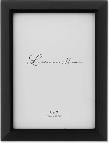 Miniatura 5 de Lawrence Frames Marco de fotos de madera negra de 4 x 5 - Colección Estero