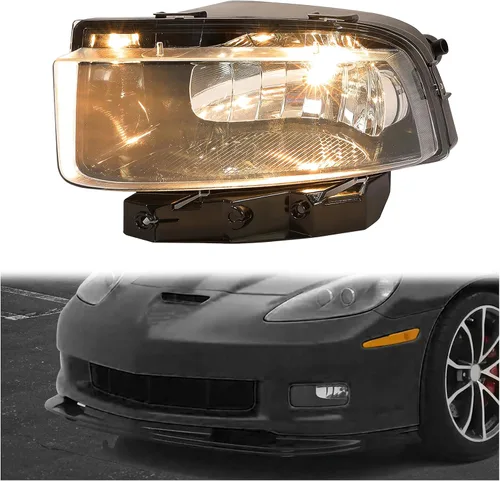 Miniatura 10 de HECASA Luz antiniebla compatible con Chevy Chevrolet Corvette C6 427 Limited Edition Z06 ZR1 Base Grand Sport 2005-2013 Reemplazo para 25942592