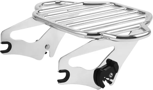 Miniatura 8 de TCT-MOTORPARTS 2 Up Tour Pack Rack de equipaje de montaje para Harley Touring Road King Street Glide 2009-2025 CVO Limited FLHTKSE Cromado