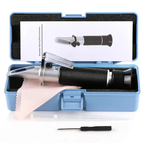 Miniatura 8 de Refractómetro Brix 0 ~ 32%, refractómetro Brix de mano Prueba de contenido de azúcar, herramienta de medición Brix de alta precisión con ATC