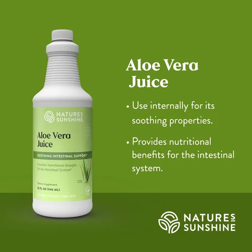 Miniatura 4 de Jugo de aloe vera Nature's Sunshine 32 fl. oz