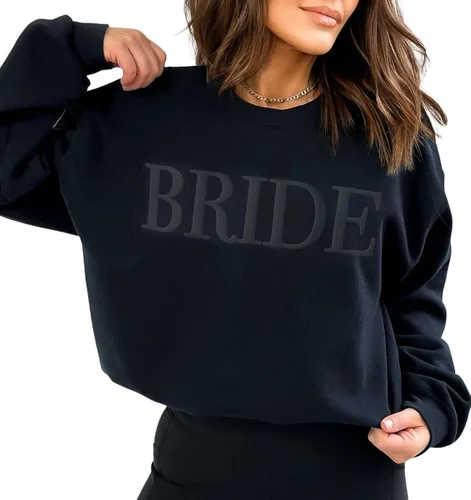 Miniatura 7 de Sudadera de Novia, Regalo de Compromiso, Futura Sra., Regalo para la Futura Novia, Regalo de Despedida de Soltera en Relieve, Prometida