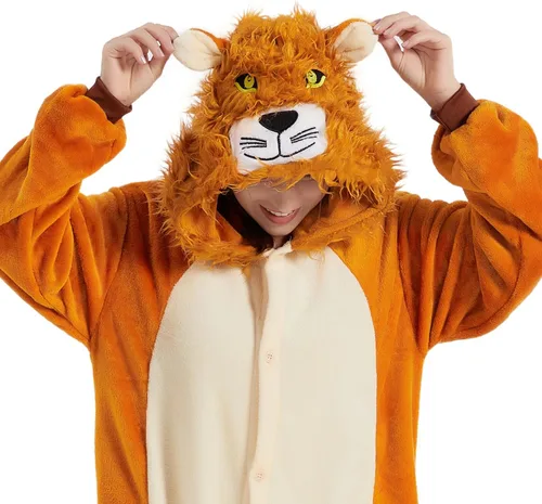 Miniatura 2 de Pijama de franela de una pieza para disfraz de Halloween, diseño de animal