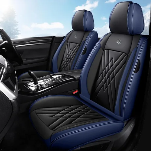 Miniatura 24 de Fundas de Asientos Compatibles con Toyota Corolla 2015-2026 Funda de Asiento de Automóvil de Cuero, Elegante Impermeable Transpirable Fácil