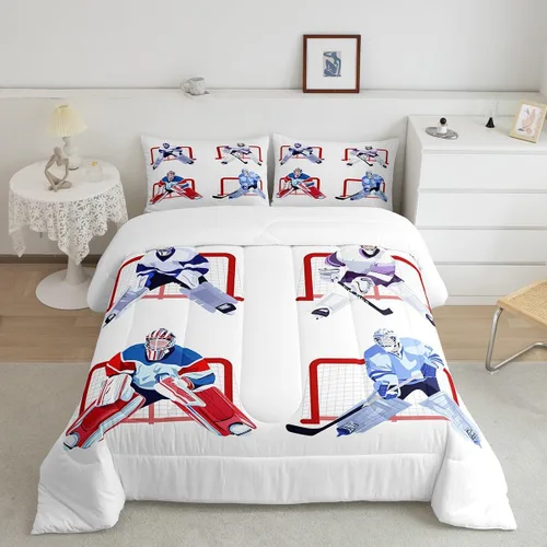 Miniatura 26 de Feelyou Juego de edredón de panda de dibujos animados para niños, edredón de animales lindos para niños y niñas, juego de ropa de cama kawaii panda