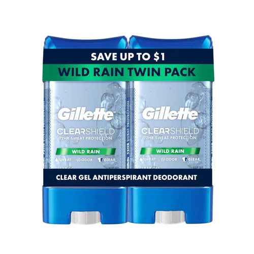 Gillette Antitranspirante y desodorante para hombres, protección contra el sudor y el olor 72 horas, frescura de larga duración, tecnología