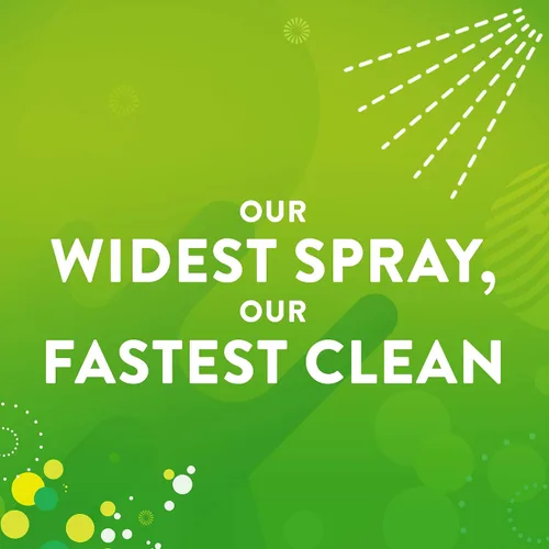Miniatura 6 de Scrubbing Bubbles Mega Limpiador de Baño y Ducha en Spray, Acción Espumosa Elimina el Sarro y la Suciedad, Aroma a Lluvia, 32 onzas