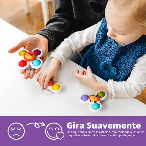 Miniatura 6 de LiKee - Juguetes para aliviar la ansiedad, para niños o adultos, juguetes de explotar burbujas, para autismo y alivio del estrés, para niños a