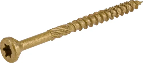 Miniatura 15 de Power Pro Tornillos de madera para exteriores de alta calidad, tornillos de cubierta multiusos #10 x 5 pulgadas para proyectos al aire libre, broca