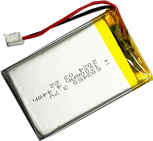 Miniatura 3 de FITHOOD 603450 Batería 3.7v 1200mAh batería recargable de polímero de litio con conector JST para electrodomésticos
