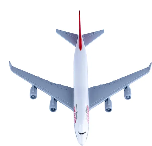 Miniatura 3 de Modelo Aviones Escala 1:400 Modelo Swiss B747 Modelo Avión Diecast Aviones para Regalo y Colección
