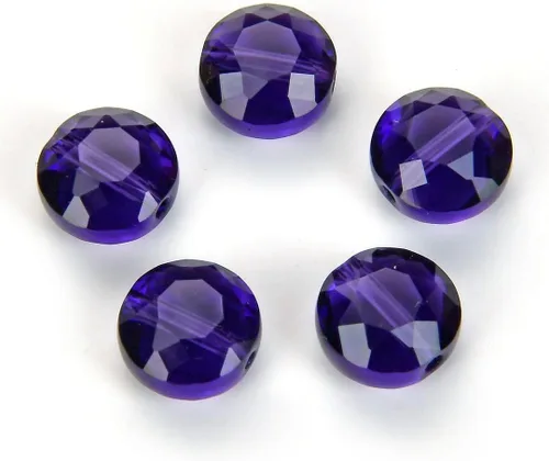 Miniatura 7 de Adabele - 25 cuentas de cristal sueltas con facetas austriacas de 0.315 pulgadas (0.315 in) compatibles con Swarovski Preciosa 5052 SSMR811