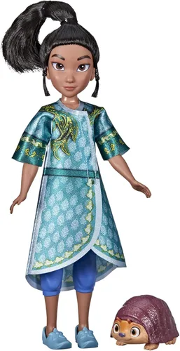 Miniatura 4 de Disney's Raya and The Last Dragon Young Raya y Namaari Fashion Dolls 2 unidades, ropa de muñeca de moda, juguete para niños de 3 años en adelante