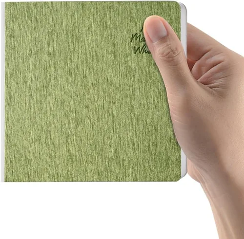 Miniatura 8 de Mifuner Cuaderno de bocetos cuadrado de tapa dura azul profundo, 4.7 x 4.7 pulgadas, 42 hojas de libro de arte de 250 GSM, papel ultra suave, ideal