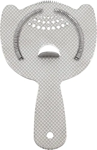 Miniatura 8 de Barfly Diamond Lattice Etch - Colador de barra de resorte resistente, cobre antiguo