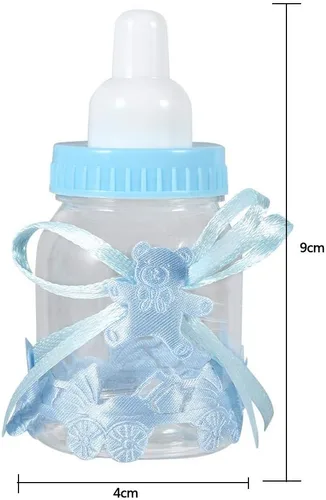 Miniatura 5 de Caja de ducha de biberón para bebé, caja de botellas de chocolate de caramelo, decoración de regalos, botellas de caramelo multifuncionales, botella