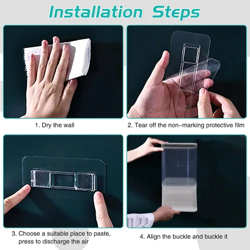 Miniatura 4 de Dispensador de detergente para lavandería, dispensador de detergente para ropa de pared con soporte para tazas de espiga, adecuado para cuentas