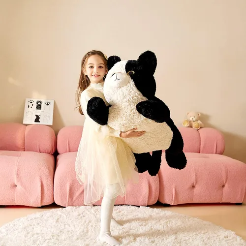 Miniatura 6 de Animal de peluche gigante de gato de felpa suave, juguete grande de 30" de tamaño jumbo, lindo, grande, enorme, esponjoso, gordo, para regalos