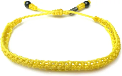 Miniatura 10 de Rumi Sumaq Pulseras de Orgullo y Bandera del País con Atadura de Tirón — Pulseras Macramé Trenzadas a Mano, Nudo de Pescado y Trenzadas Ajustables