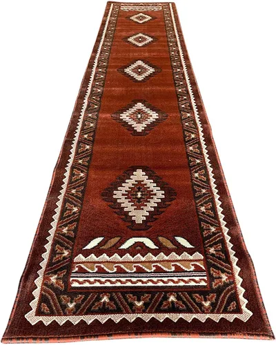 Miniatura 17 de Kingdom South West - Alfombra ovalada de nativos americanos, diseño bereber beige, D143 (3 pies x 4 pies 7 pulgadas, ovalada)