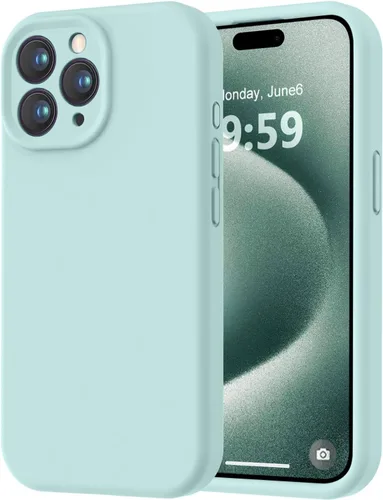 Miniatura 56 de LOVE 3000 Compatible con Funda para iPhone 15, [Cámara de Cobertura Completa de Silicona Suave] [Protección contra Caídas de 8 pies], Forro de Negro