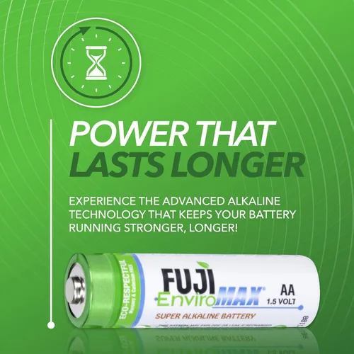 Miniatura 3 de Fuji Batteries4300SP48 Enviromax AA - Pilas alcalinas digitales (48 unidades)