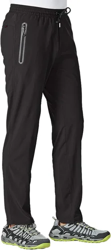 TBMPOY - Pantalones deportivos ligeros para hombre transpirables para acampar pesca correr senderismo y hacer deportes
