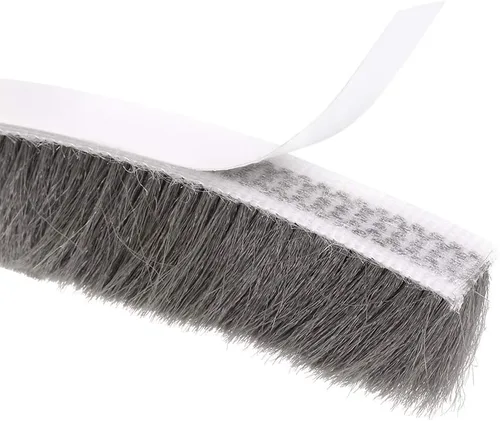 Miniatura 6 de uxcell Burlete adhesivo de fieltro para puerta, burlete de puerta para puerta y ventana, 197 pulgadas de largo x 0.2 pulgadas de ancho, color blanco
