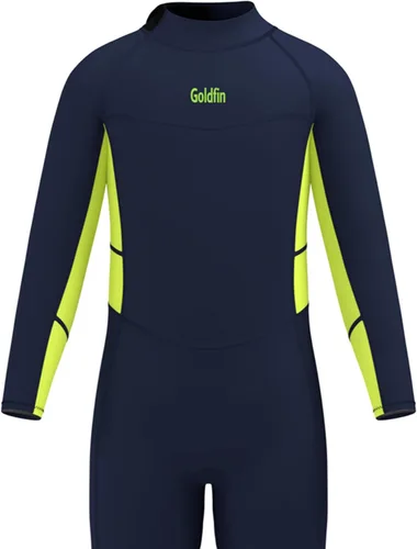 Miniatura 2 de Goldfin Traje de neopreno para niños y niñas, 0.118 in de neopreno con cremallera trasera que mantiene el calor para agua fría, natación, buceo