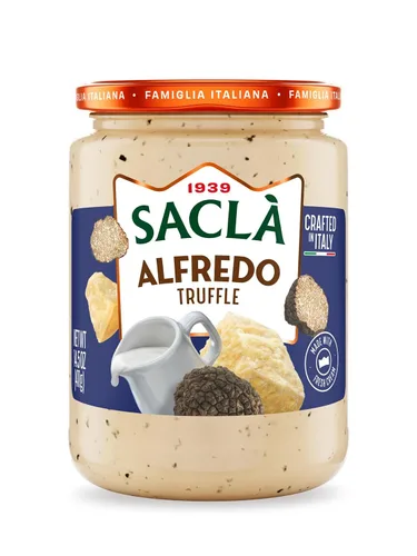 Miniatura 11 de SACLA Alfredo - Salsa de pasta con pesto de albahaca Salsa cremosa italiana para pasta blanca con queso y albahaca Tarro de vidrio de 14.5 onzas