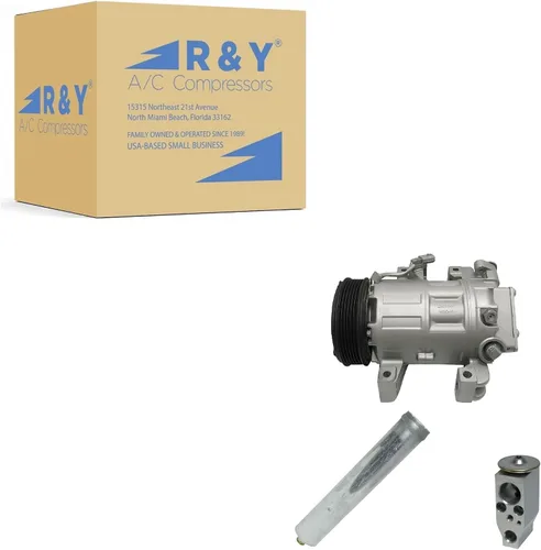 RYC Kit de compresor de aire acondicionado automotriz KT EB76 (se adapta a modelos Nissan Altima 2.5L SL y SV solo para 2016, 2017, 2018)