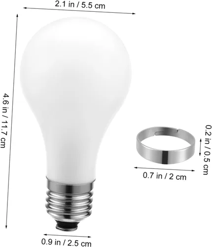 Miniatura 2 de Gadpiparty Bombilla de trucos mágicos de 3 piezas, lámpara de truco de cerca, accesorios mágicos, ilusiones, bombilla de juguete antiestrés