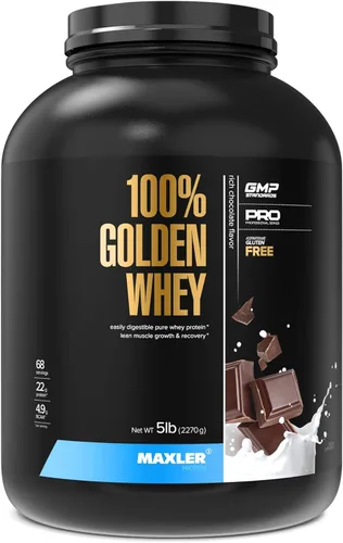 Miniatura 27 de Maxler 100% proteína de suero de leche dorada – 0.88 oz de proteína de suero de alta calidad en polvo por porción – Pre, post e intra entrenamiento