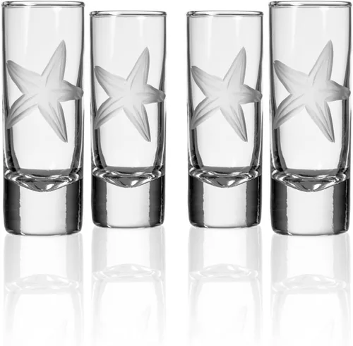 Miniatura 12 de Rolf Glass Starfish - Copas de vino multiusos de 18 onzas, juego de 4 copas de vino grandes, sin plomo, copas de vino grandes grabadas, fabricadas
