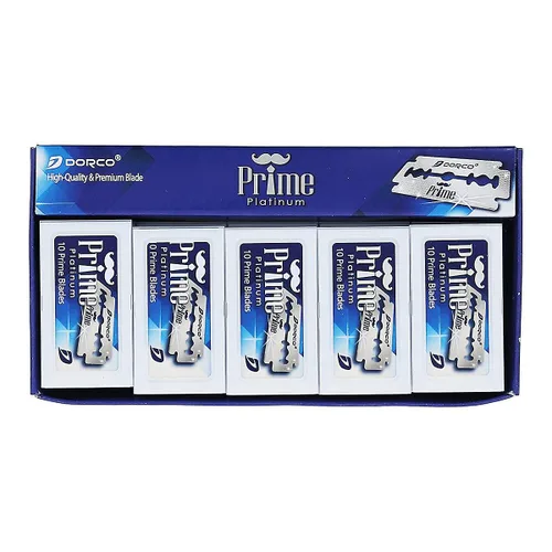 Miniatura 4 de Dorco 100 cuchillas de afeitar Prime de doble filo