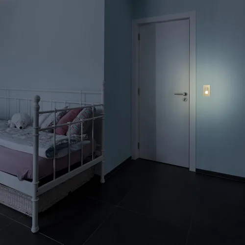 Miniatura 5 de TOPGREENER Interruptor decorador de 3 vías con luz guía, dorado