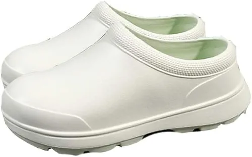 Miniatura 7 de Zuecos de EVA para hombre y mujer, cómodos, duraderos, antideslizantes, resistentes al aceite, impermeables, zapatos de trabajo profesionales