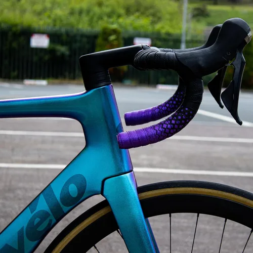Miniatura 6 de JRC Components Orimono - Cinta metálica para manillar de bicicleta, juego de 2 cintas de barra para bicicleta de carretera, envoltura de manillar