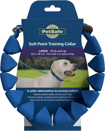 Miniatura 8 de PetSafe Soft Point - Collar de entrenamiento sin tirones para perros, puntos suaves de goma, mediano, 3/4 pulgadas, azul rey