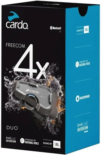 Miniatura 6 de Cardo Systems Freecom 4X - Intercomunicador dual, color negro